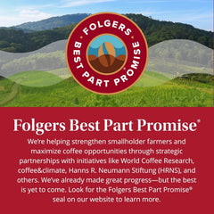 Folgers Colombian Medium Roast Coffee, 22.6 Ounces (Pack of 6)